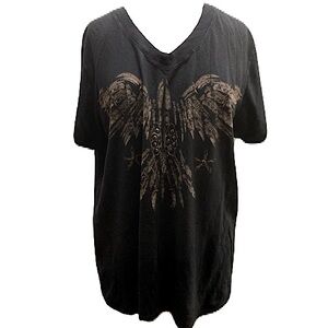 Royal Underground Chrome Hearts collaboration short sleeve tshirt for men